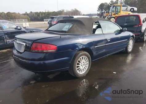 2005 Chrysler Sebring Touring from USA, damaged, VIN 1C3EL55R95N705461